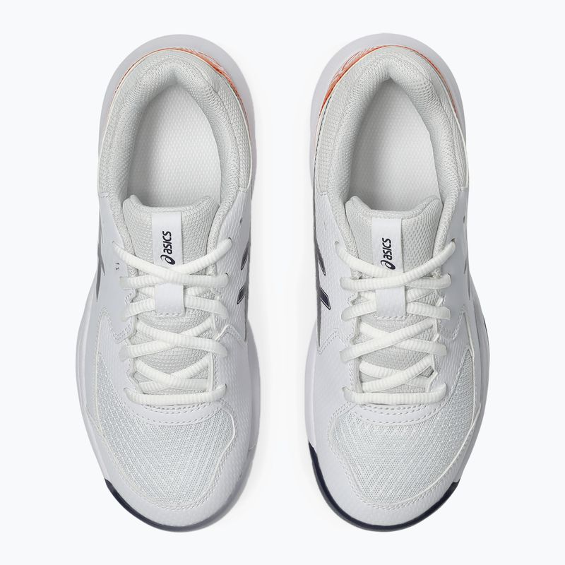Buty do tenisa dziecięce ASICS Gel-Dedicate 8 GS Jr white/indigo fog 5