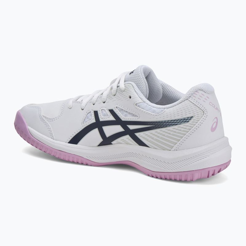Buty do tenisa damskie ASICS Court Slide 4 W white/indigo fog 3