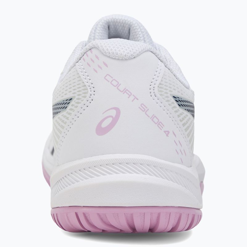 Buty do tenisa damskie ASICS Court Slide 4 W white/indigo fog 6