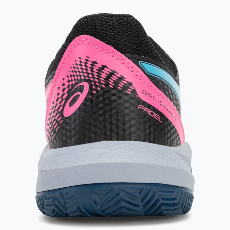 Buty do padla męskie ASICS Gel-Dedicate 8 black/energy aqua 6