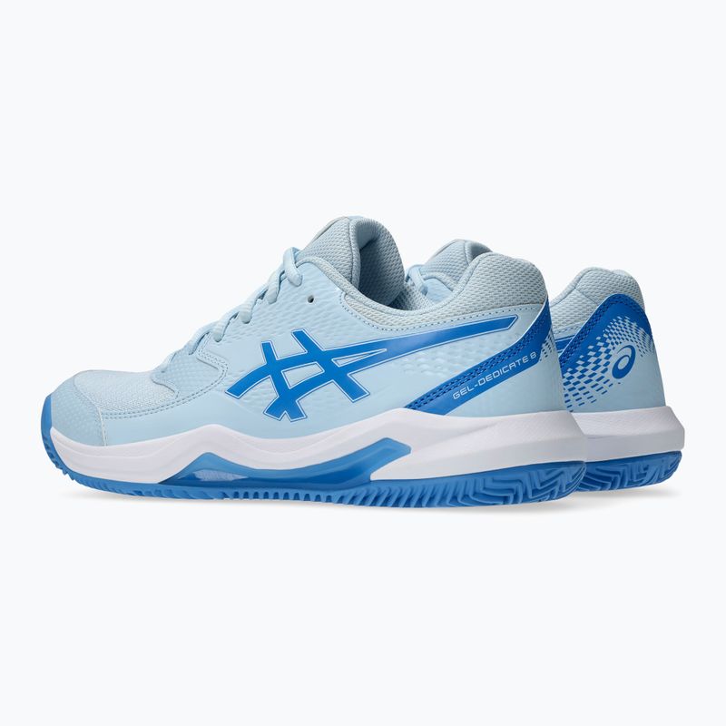 Buty do tenisa damskie ASICS Gel-Dedicate 8 Clay W light blue/blue coast 4