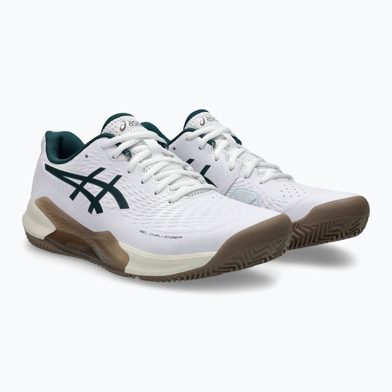 Buty do tenisa męskie ASICS Gel-Challenger 14 Clay white/saxon green 10