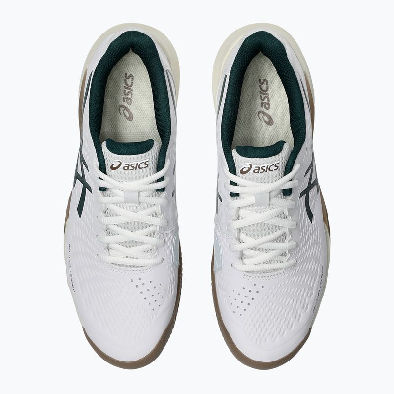Buty do tenisa męskie ASICS Gel-Challenger 14 Clay white/saxon green 12