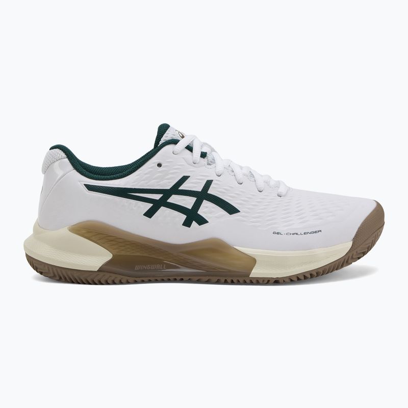 Buty do tenisa męskie ASICS Gel-Challenger 14 Clay white/saxon green 2