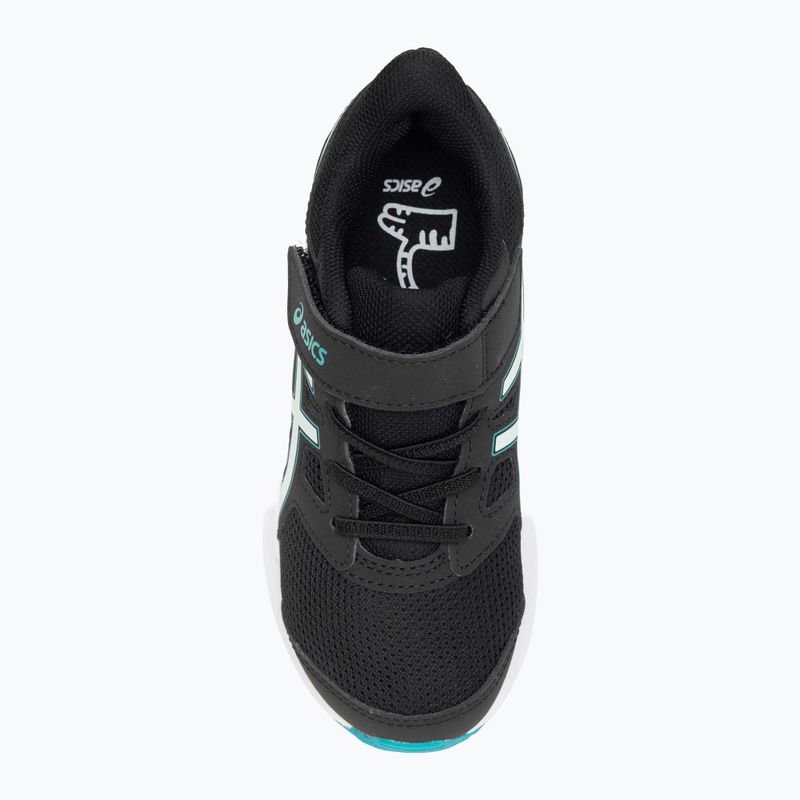 Buty dziecięce ASICS Jolt 4 PS black/soothing sea 5