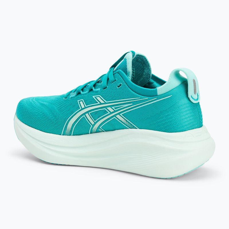 Buty do biegania damskie ASICS Gel-Nimbus 27 wave teal/illuminate mint 3