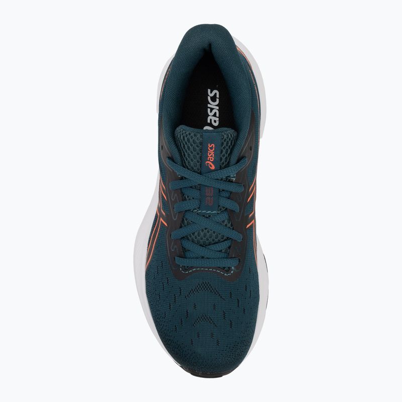 Buty do biegania dziecięce ASICS Gel-Cumulus 26 GS saxon green/coral reef 5