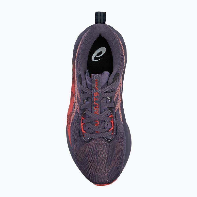 Buty do biegania damskie ASICS Novablast 5 greyish purple/coral reef 5