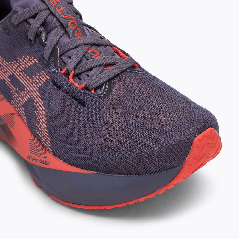 Buty do biegania damskie ASICS Novablast 5 greyish purple/coral reef 7