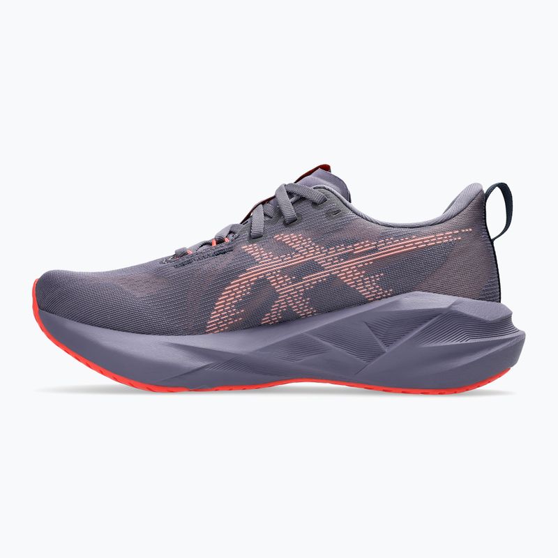 Buty do biegania damskie ASICS Novablast 5 greyish purple/coral reef 2