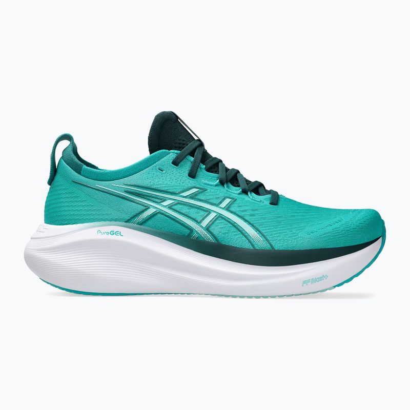 Buty do biegania męskie ASICS Gel-Nimbus 27 wave teal/saxon green 8