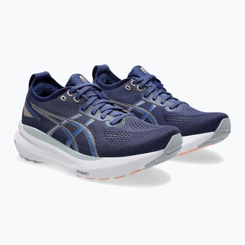 Buty do biegania damskie ASICS Gel-Kayano 31 indigo blue/pure silver 3