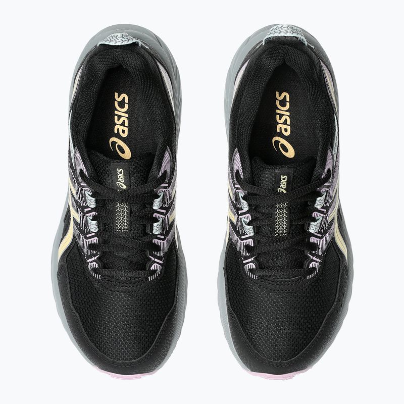 Buty do biegania dziecięce ASICS Gel-Venture 9 GS black/light orange 5