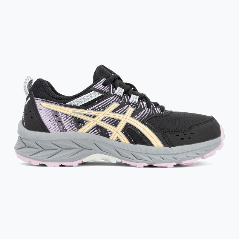 Buty do biegania dziecięce ASICS Gel-Venture 9 GS black/light orange 2