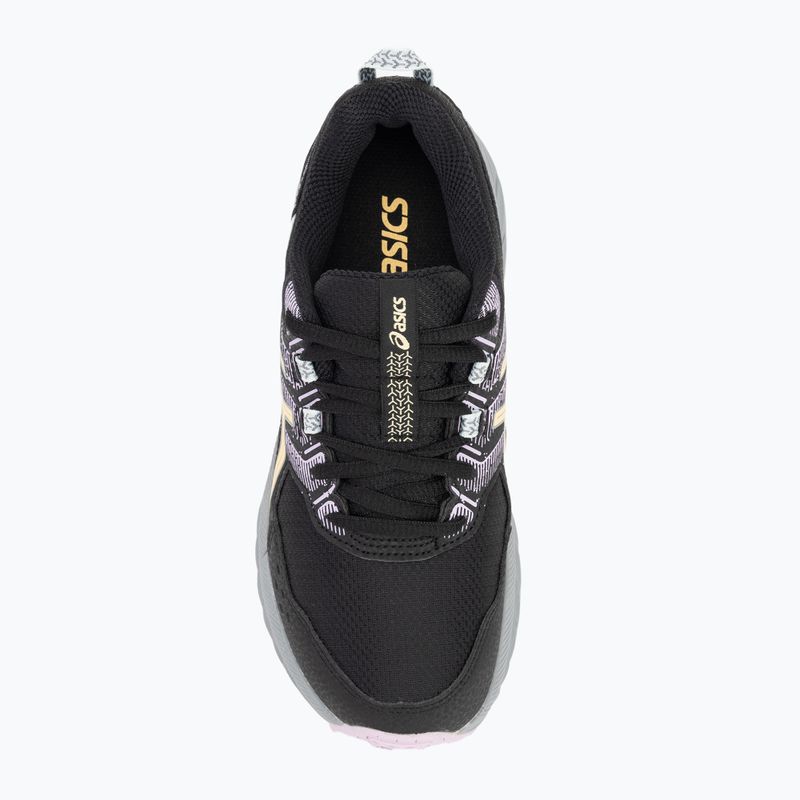 Buty do biegania dziecięce ASICS Gel-Venture 9 GS black/light orange 5
