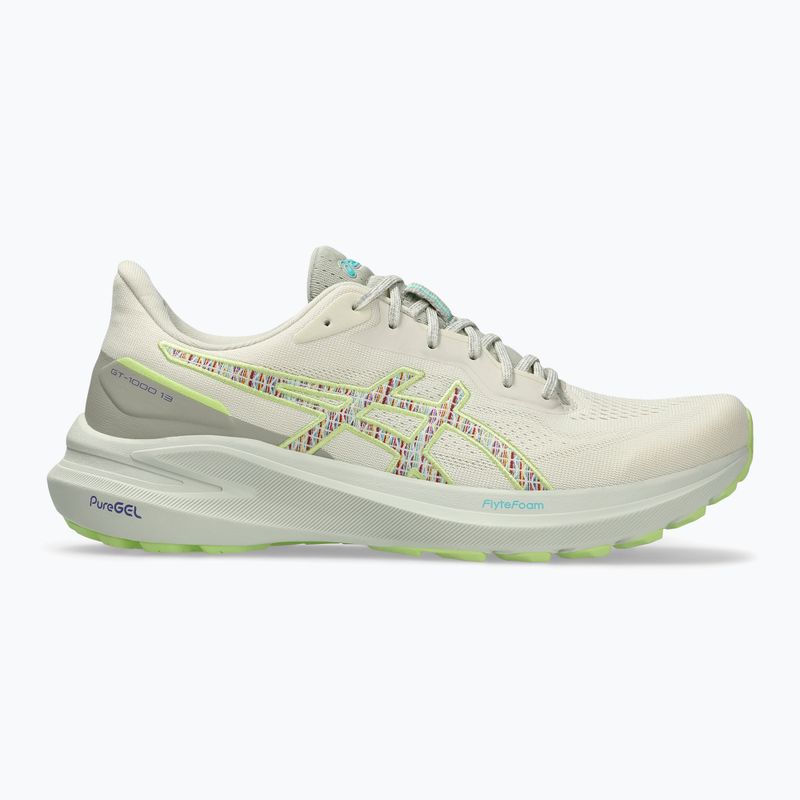 Buty do biegania męskie ASICS GT-1000 13 TR nature bathing/lime green