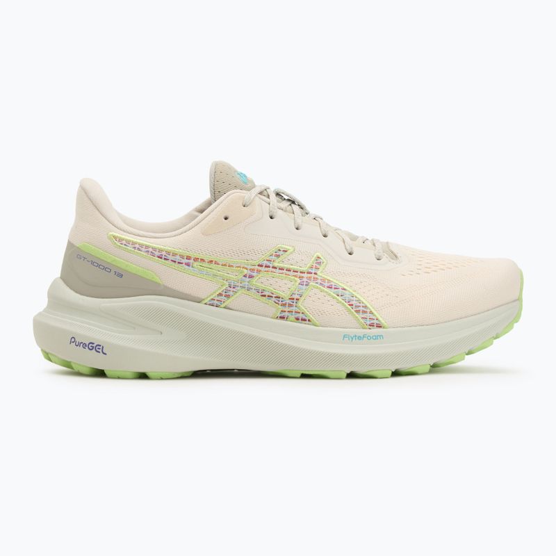Buty do biegania męskie ASICS GT-1000 13 TR nature bathing/lime green 2
