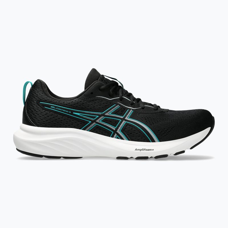 Buty do biegania męskie ASICS Gel-Contend 9 black/wave teal 8