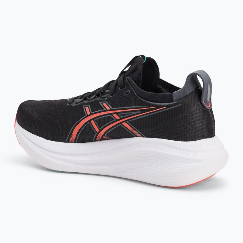 Buty do biegania męskie ASICS Gel-Nimbus 27 black/coral reef 3