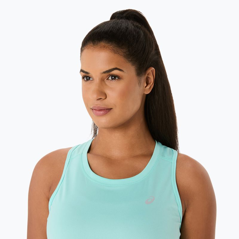 Tank top do biegania damski Asics Core Tank illuminate mint 5