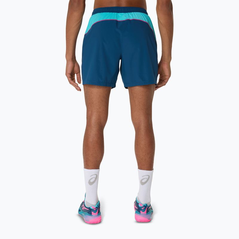 Spodenki tenisowe męskie ASICS Padel Court 7IN mako blue 3