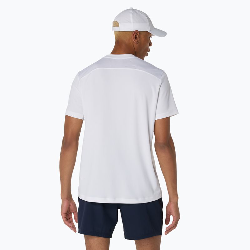 Koszulka tenisowa męska ASICS Court Top brilliant white 3