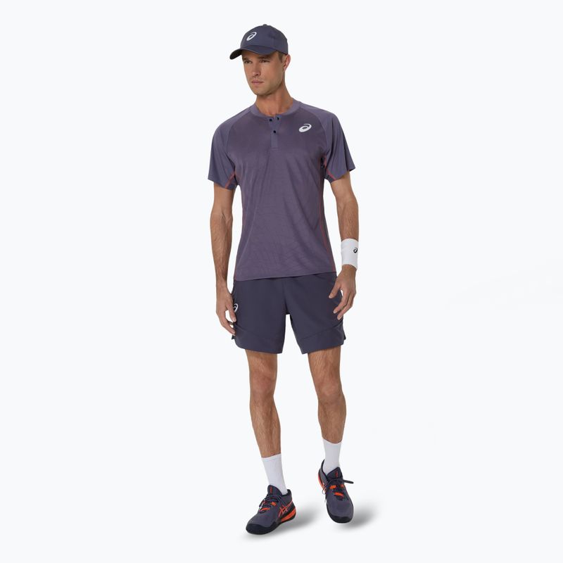 Koszulka polo męska ASICS Match Actibreeze Polo greyish purple 2