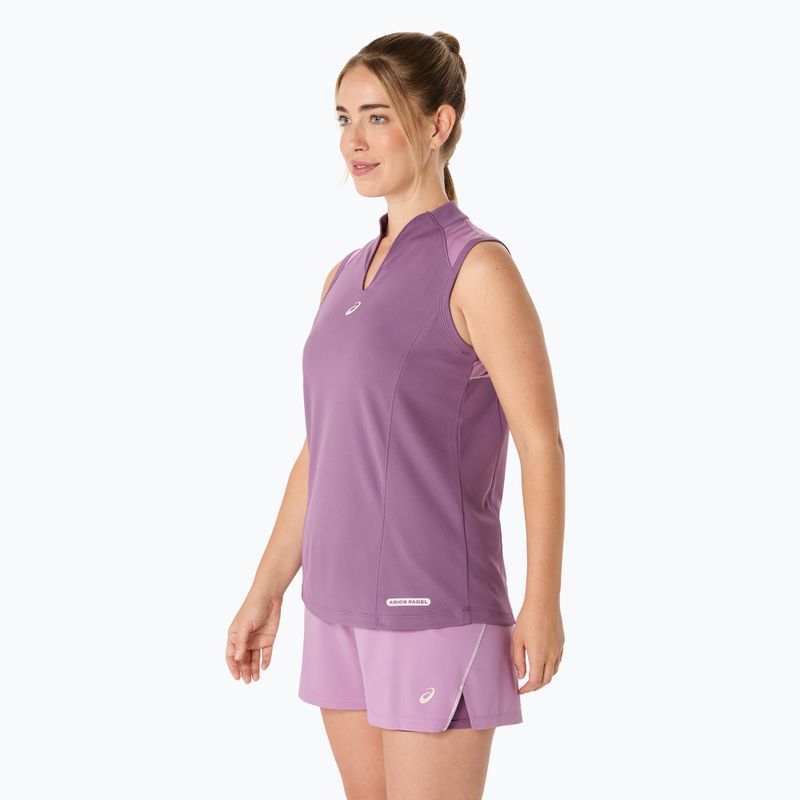 Koszulka tenisowa damska ASICS Padel Court Tank dark ube 4