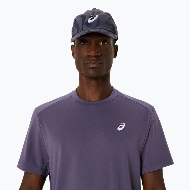 Koszulka tenisowa męska ASICS Court Top greyish purple 4