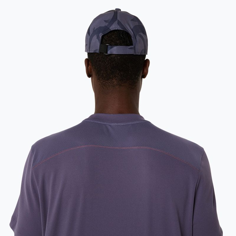Koszulka tenisowa męska ASICS Court Top greyish purple 5