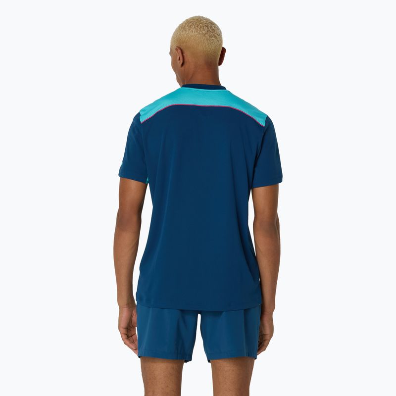 Koszulka tenisowa męska ASICS Padel Court Top mako blue 3