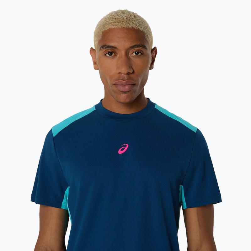 Koszulka tenisowa męska ASICS Padel Court Top mako blue 4