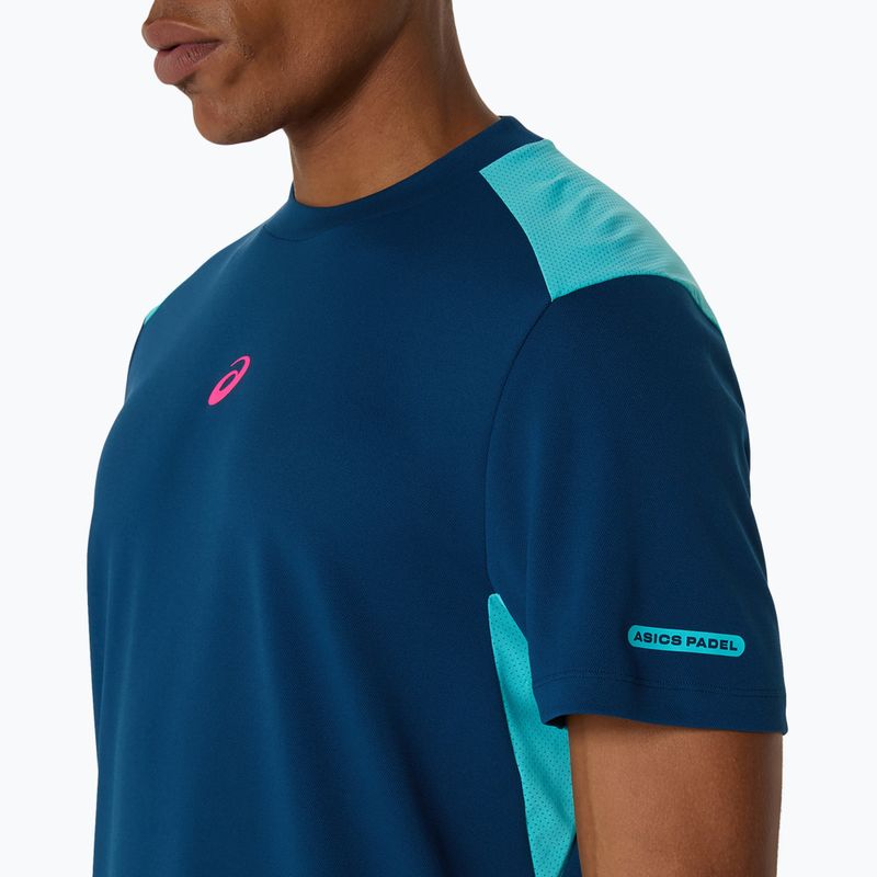 Koszulka tenisowa męska ASICS Padel Court Top mako blue 5