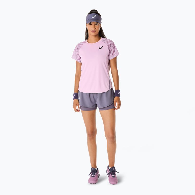 Koszulka tenisowa damska ASICS Game Top light ube 2