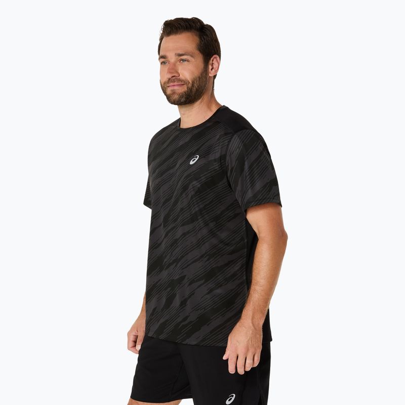 Koszulka do biegania męska ASICS Core All Over Print Top performance black 4