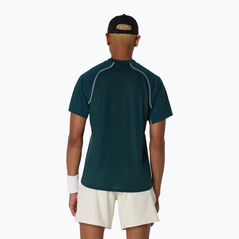 Koszulka polo męska ASICS Match Actibreeze Polo saxon green 3
