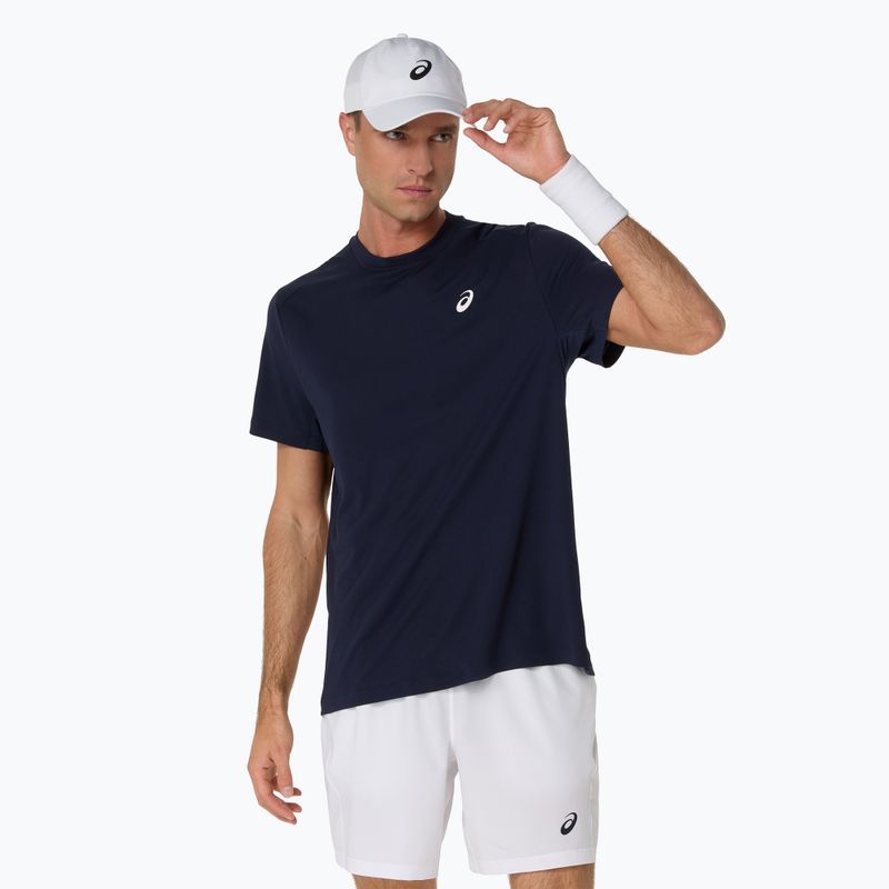 Koszulka tenisowa męska ASICS Court Top midnight