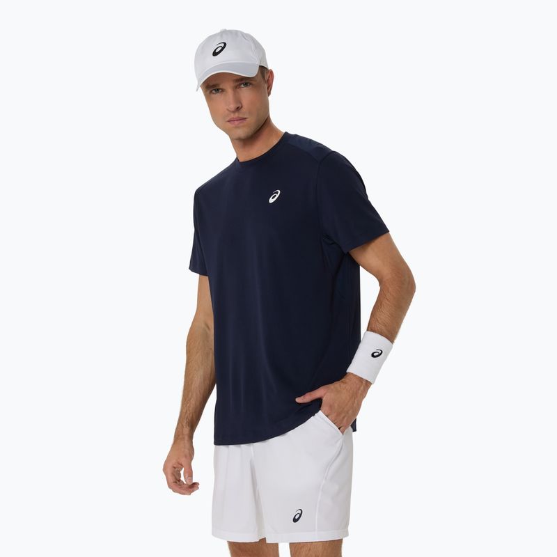 Koszulka tenisowa męska ASICS Court Top midnight 5