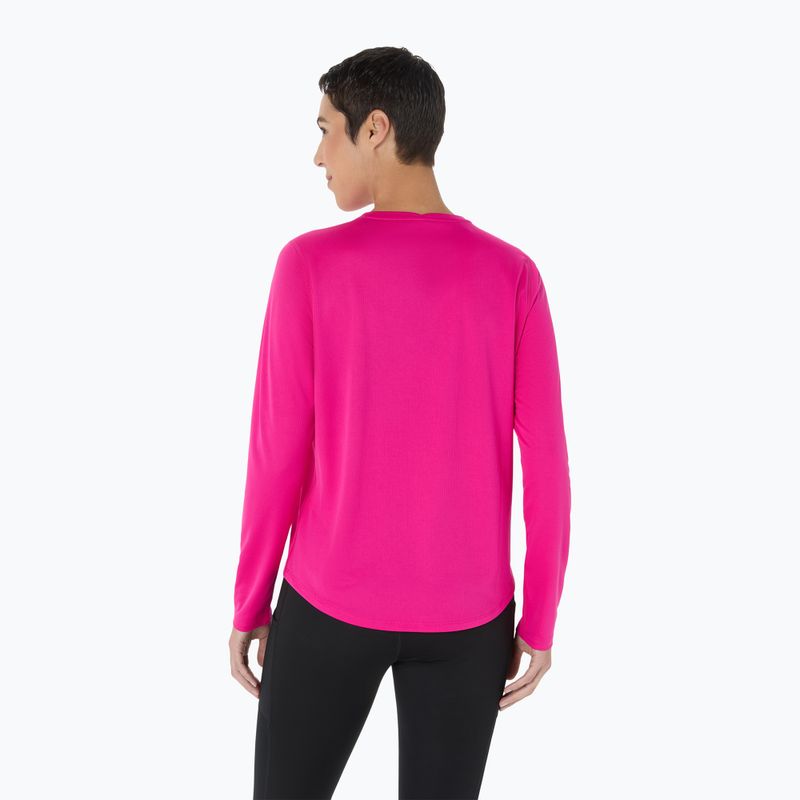 Longsleeve do biegania damski ASICS Core LS Top pink rave 3