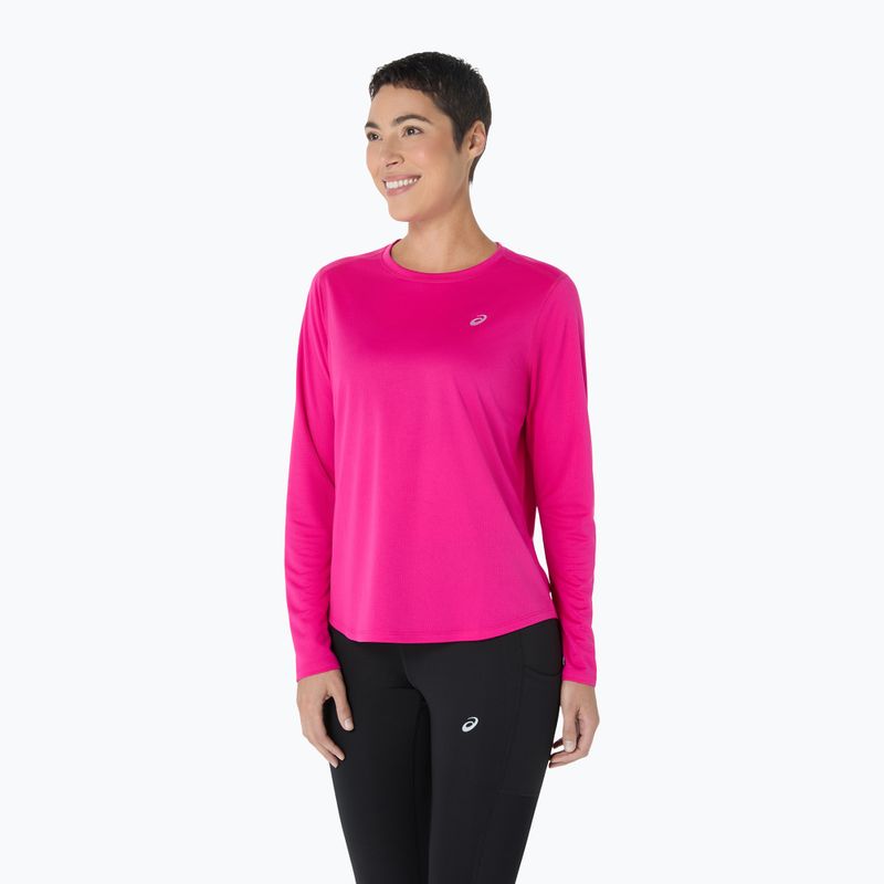 Longsleeve do biegania damski ASICS Core Top pink rave 4