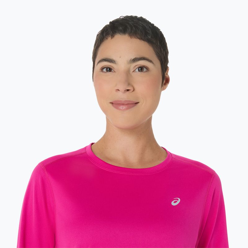 Longsleeve do biegania damski ASICS Core Top pink rave 5