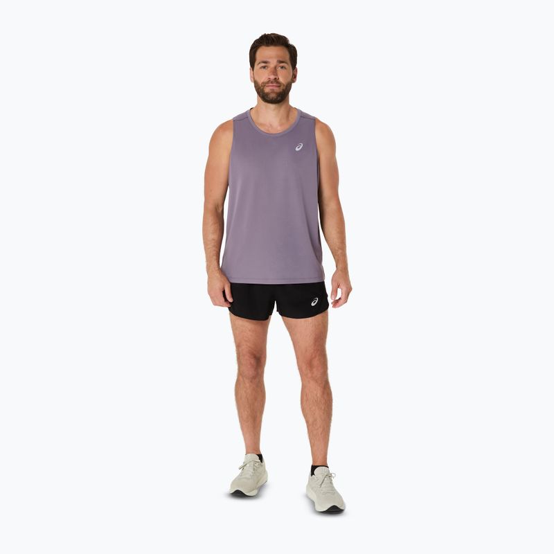 Koszulka do biegania męska ASICS Core Singlet lavender grey 2