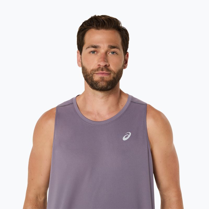 Koszulka do biegania męska ASICS Core Singlet lavender grey 5