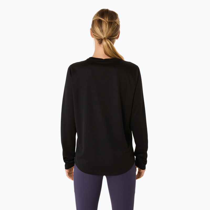 Longsleeve do biegania damski ASICS Core Top performance black 3