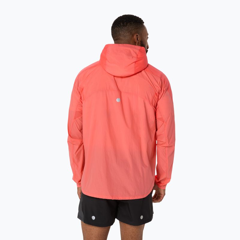 Kurtka do biegania męska ASICS Road Packable coral reef 3