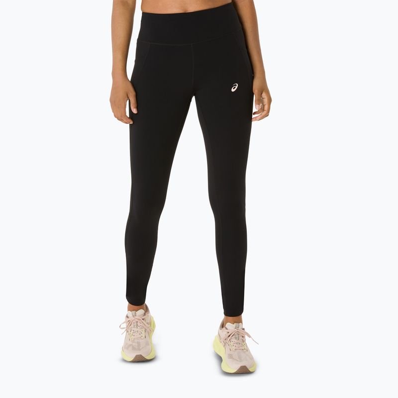 Legginsy do biegania damskie ASICS Nagino Run Adjustable Tight performance black