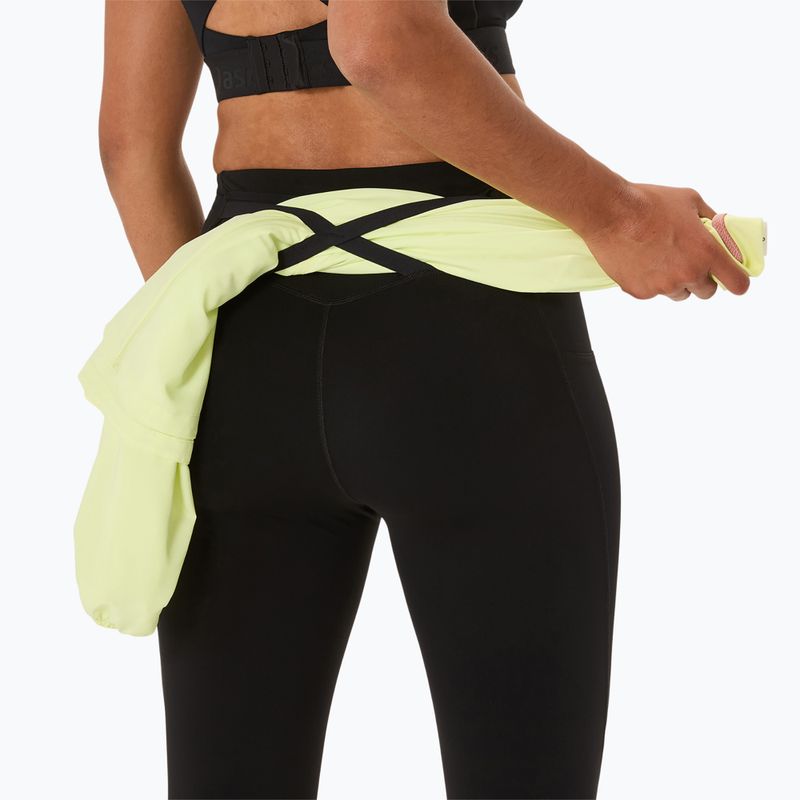 Legginsy do biegania damskie ASICS Nagino Run Adjustable Tight performance black 9