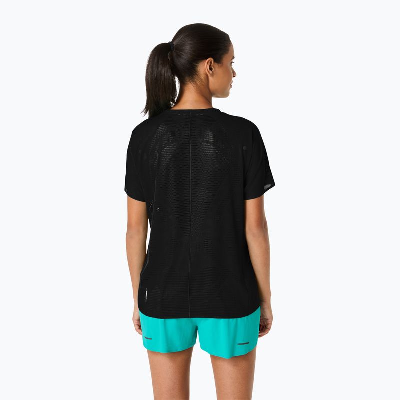 Koszulka do biegania damska ASICS Metarun SS Top performance black 3