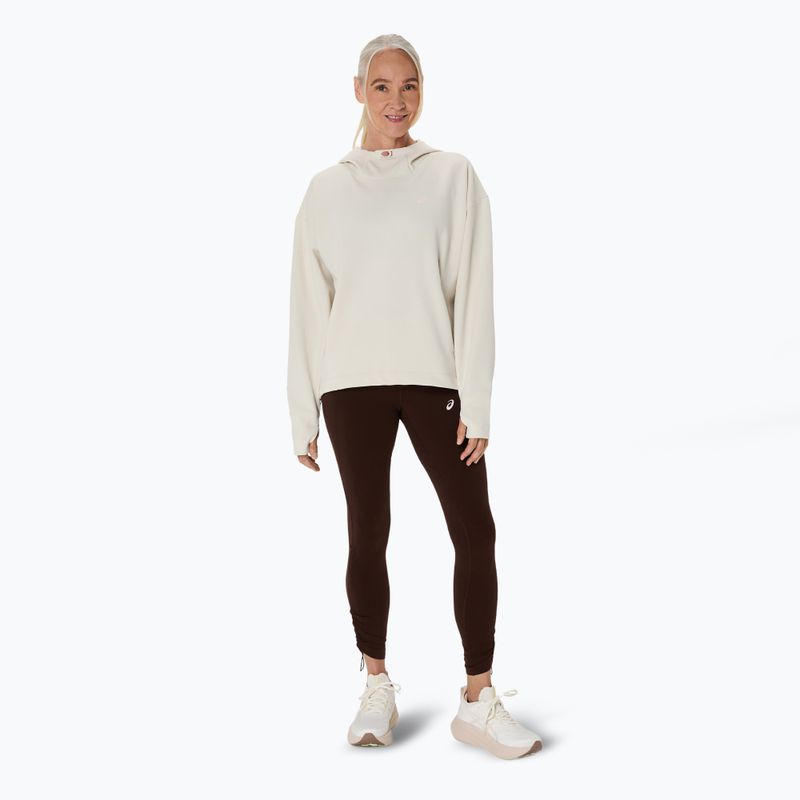 Bluza do biegania damska ASICS Nagino Run Adjustable Hoodie birch 2