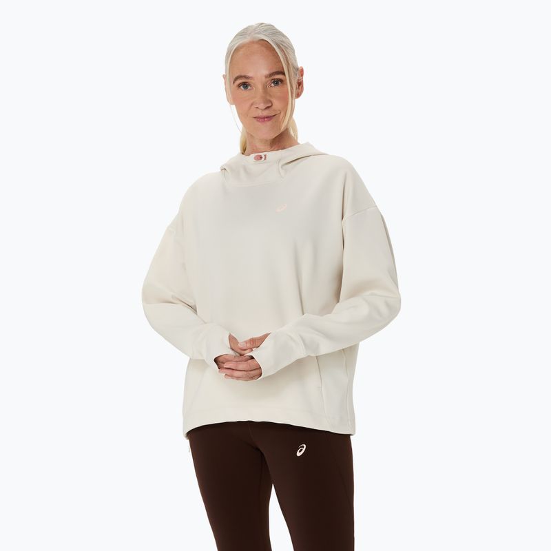 Bluza do biegania damska ASICS Nagino Run Adjustable Hoodie birch 5